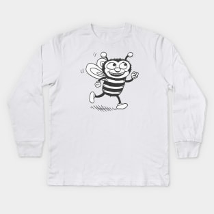 Bees-dich Kids Long Sleeve T-Shirt